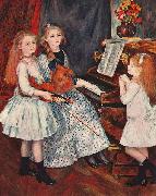 Pierre-Auguste Renoir Portrat der Tochter von Catulle-Mendes am Klavier France oil painting artist